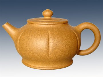 盛翔紫砂壶 金瓜 