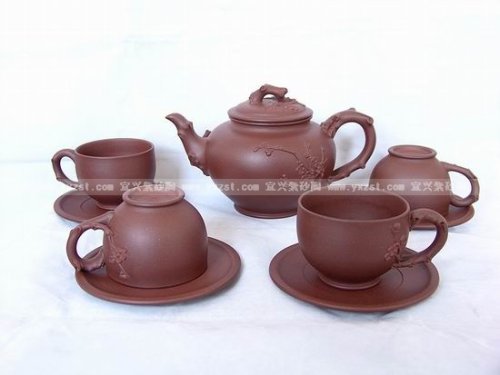 何敏紫砂壶 报春茶具 
