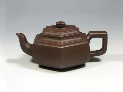 贺洪清紫砂壶 雪华 