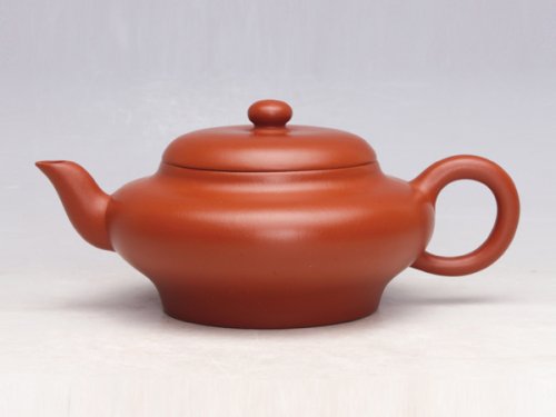 洪美华紫砂壶 宫 灯(朱泥) 