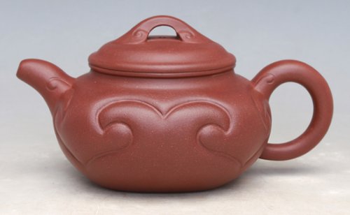 江丽芬紫砂壶 四方如意壶 