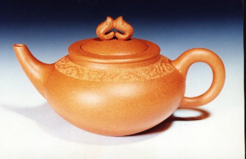 韩洪波紫砂壶 玉碧壶 