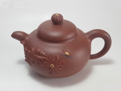 朱水芬紫砂壶 秋趣 