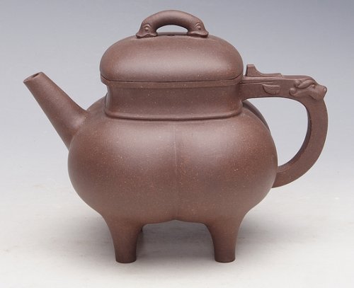 郑彪紫砂壶 龙鼎 