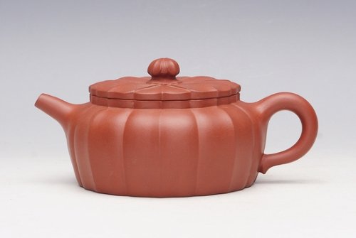 许华芳紫砂壶 葵八瓣 