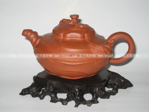 王奋良紫砂壶 风卷葵 