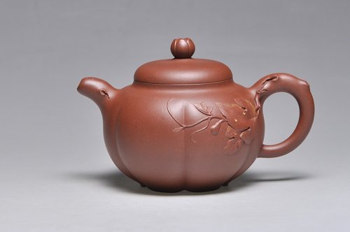 朱俊锋紫砂壶 秋逸 