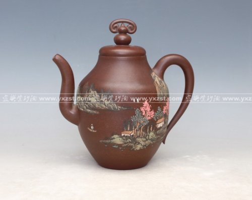 顾洪军紫砂壶 美人壶 