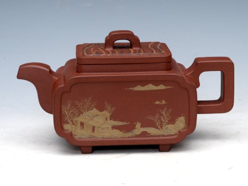 陈洪新紫砂壶 江南水乡 