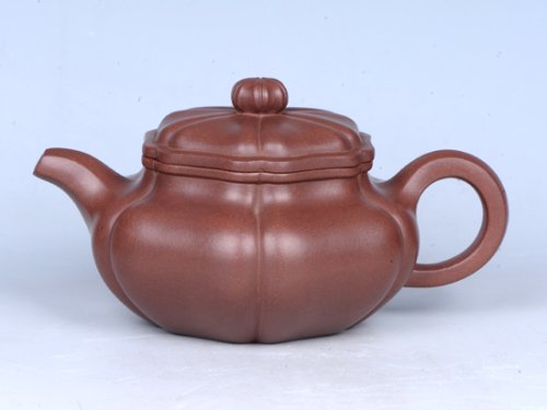 吴耀清紫砂壶 葵仿古 