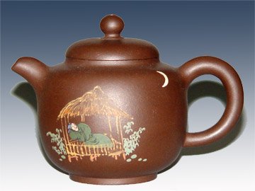 秦岭紫砂壶 听雨高惠平 