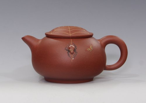 吴浩紫砂壶 喜从天降 