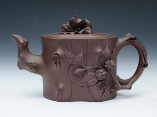 叶洪斌紫砂壶 佛手桩 