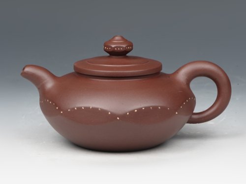 董建忠紫砂壶 大浪淘沙 