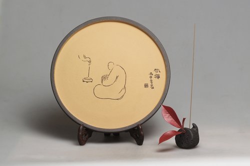 张彩萍紫砂壶 问禅 