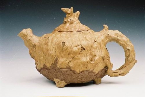 俞荣骏紫砂壶 树瘿系列 