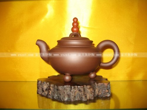 周品鑫紫砂壶 问鼎 