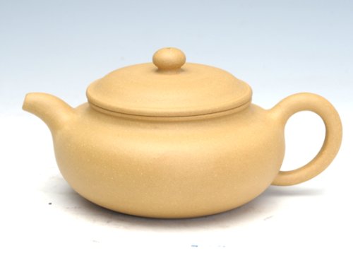 冯文娟紫砂壶 仿古   泥料：本山绿泥 