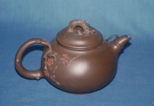 吴芳娣紫砂壶 岁寒三友壶 