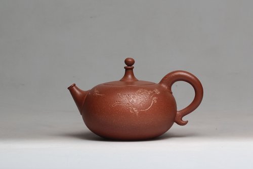 谢芳紫砂壶 如鱼得水 