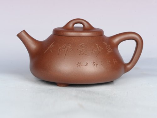 吴建军紫砂壶 石瓢 