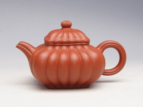 许华强紫砂壶 四方锦囊 