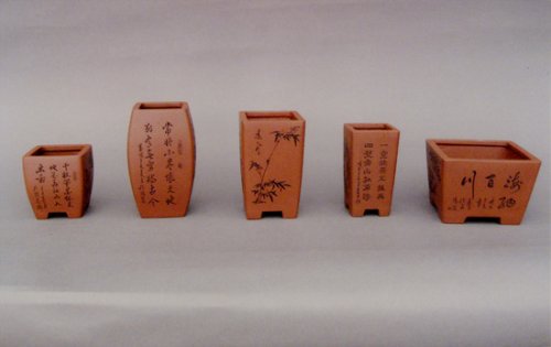 邵国锋紫砂壶 花盆:范美勤制 