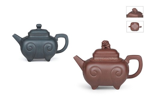 施云峰紫砂壶 四方如意 