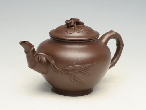 张惠琴紫砂壶 小型竹节  260cc 
