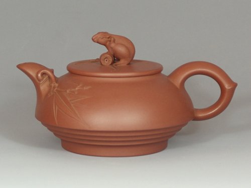 吴勇紫砂壶 新竹趣 