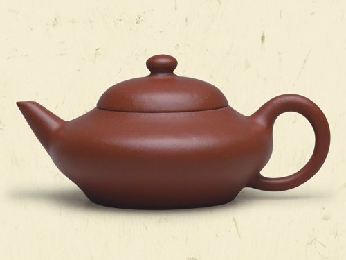 徐海斌紫砂壶 水扁（全手工制作） 