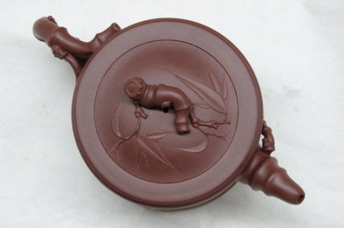 盛中杰紫砂壶 竹段 