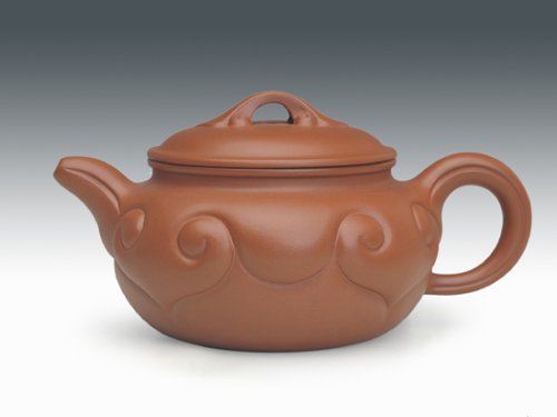 王兰芳紫砂壶 仿古如意 