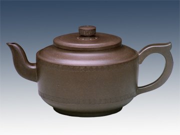 夏洪林紫砂壶 牛盖莲子 