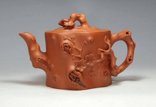 潘孟华紫砂壶 新型梅桩 