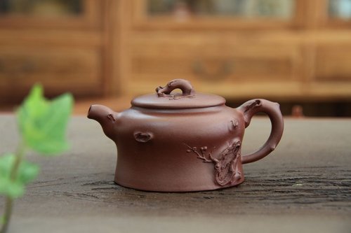 周敏紫砂壶 寒梅 