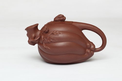顾学中紫砂壶 佛手 