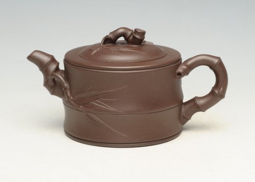 张惠琴紫砂壶 竹段4  260cc 