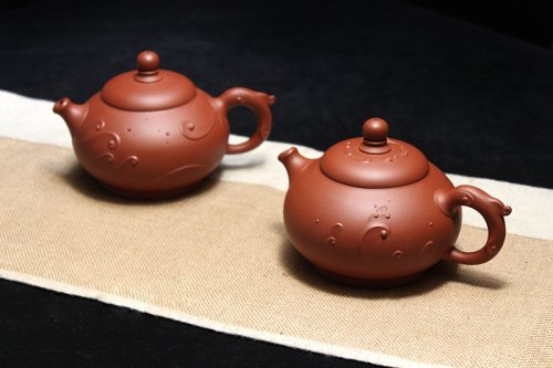 范俊健紫砂壶 鱼趣 