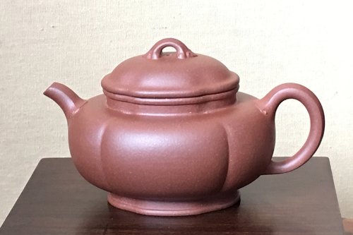 鲍青紫砂壶 如意宝壶 
