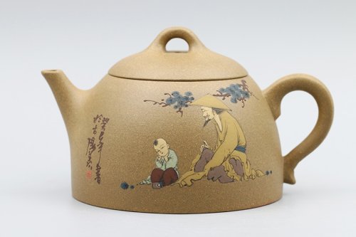 桑崧杰紫砂壶 问道壶 