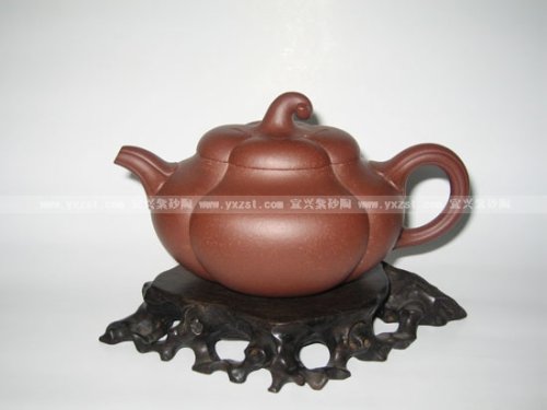 王奋良紫砂壶 海棠 