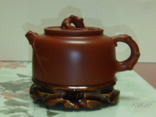 周建芬紫砂壶 梅桩 