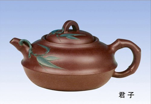 陈午敏紫砂壶 君子 