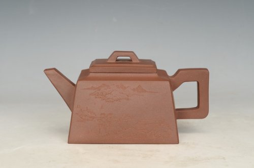 赵志刚紫砂壶 君方 2012年11月荣获第十四届中国（国家级）工艺美术大师精品博览会银奖 