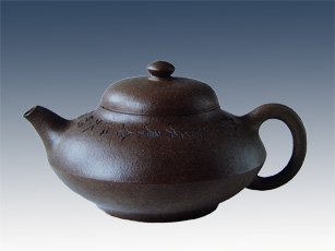 杨彭年紫砂壶 合欢 