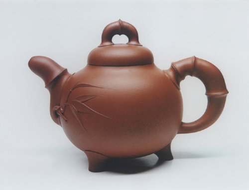 周俊鹏紫砂壶 大顶竹 