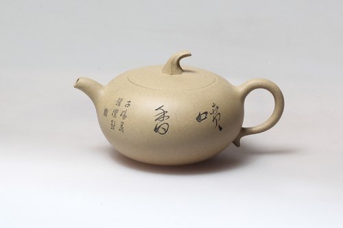 张洁紫砂壶 田园情 