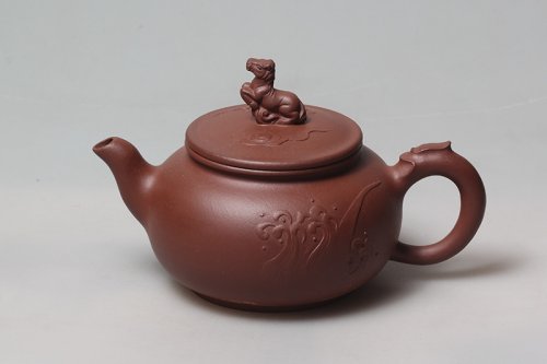 沈翠莲紫砂壶 龙马精神 