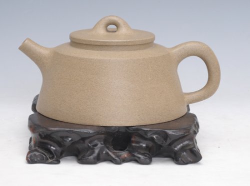 殷阿根紫砂壶 鱼罩 